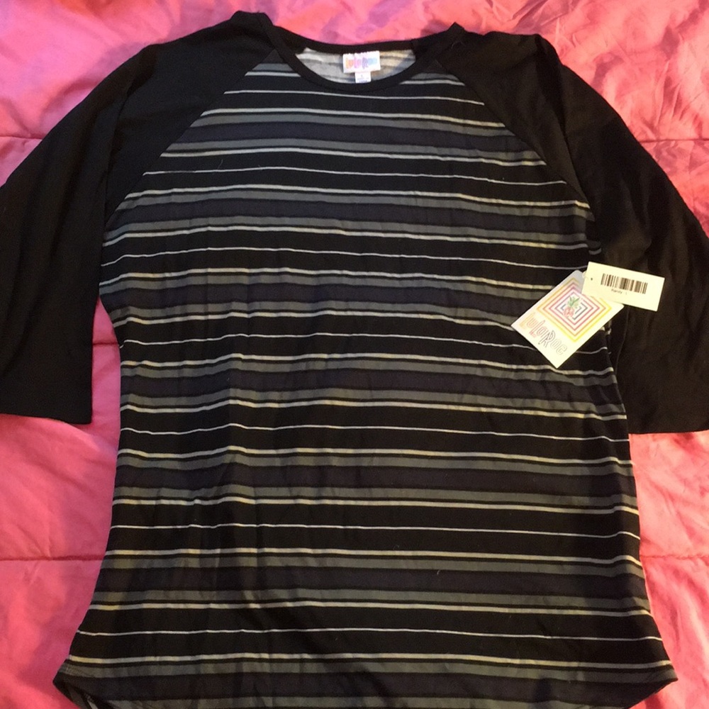 Large Black and White Lularoe Randy